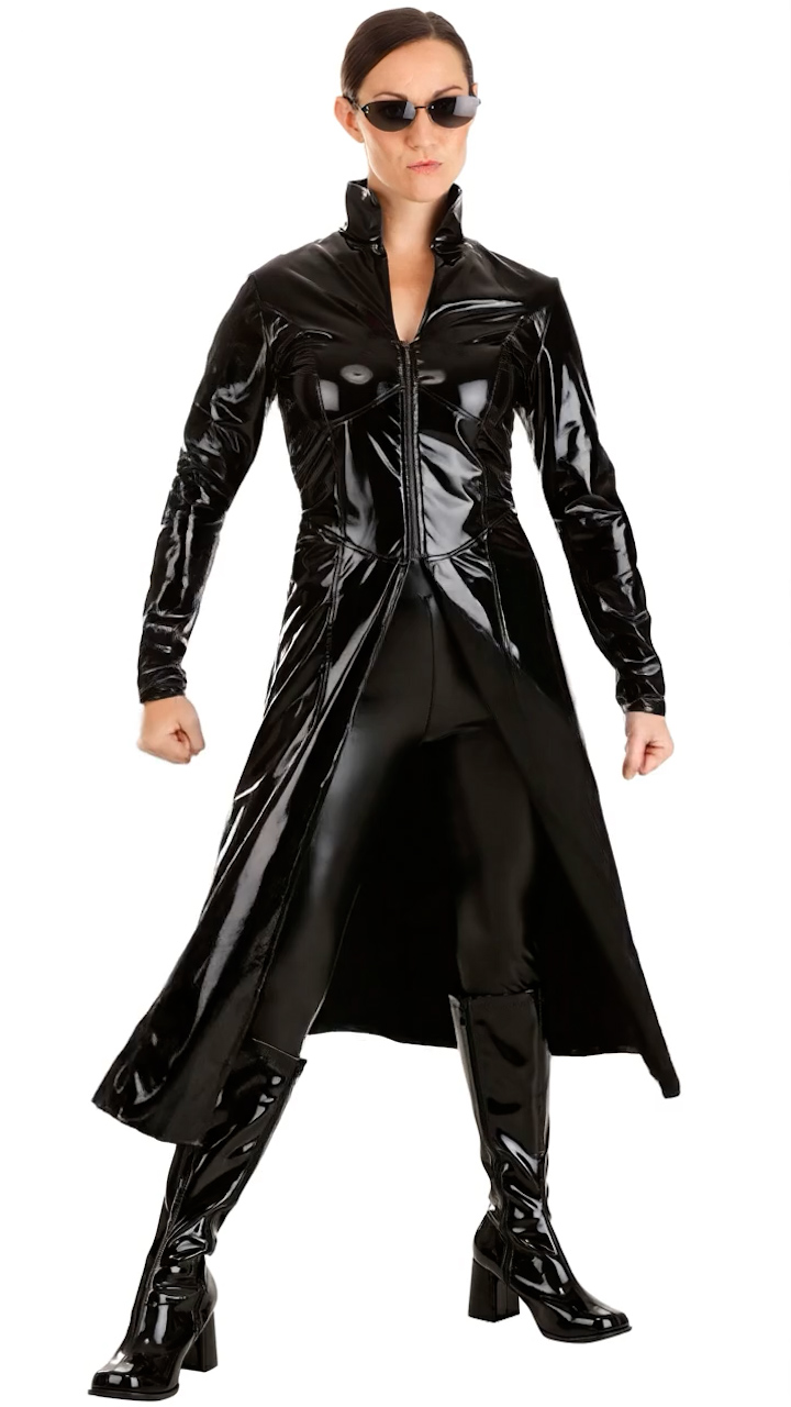 FUN2368AD Ai The Matrix Trinity Costume